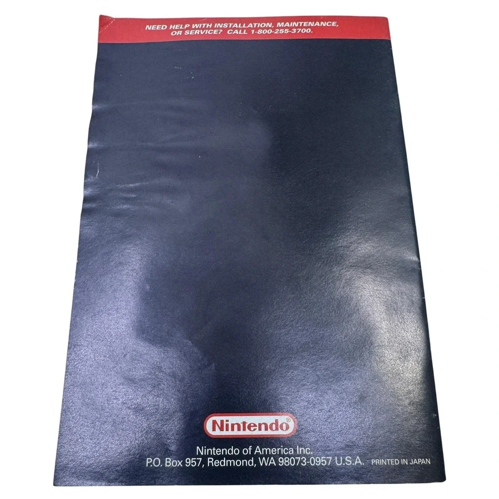 Nintendo Warios Woods Super Nintendo SNES Instruction Booklet Manual SNS-65-USA